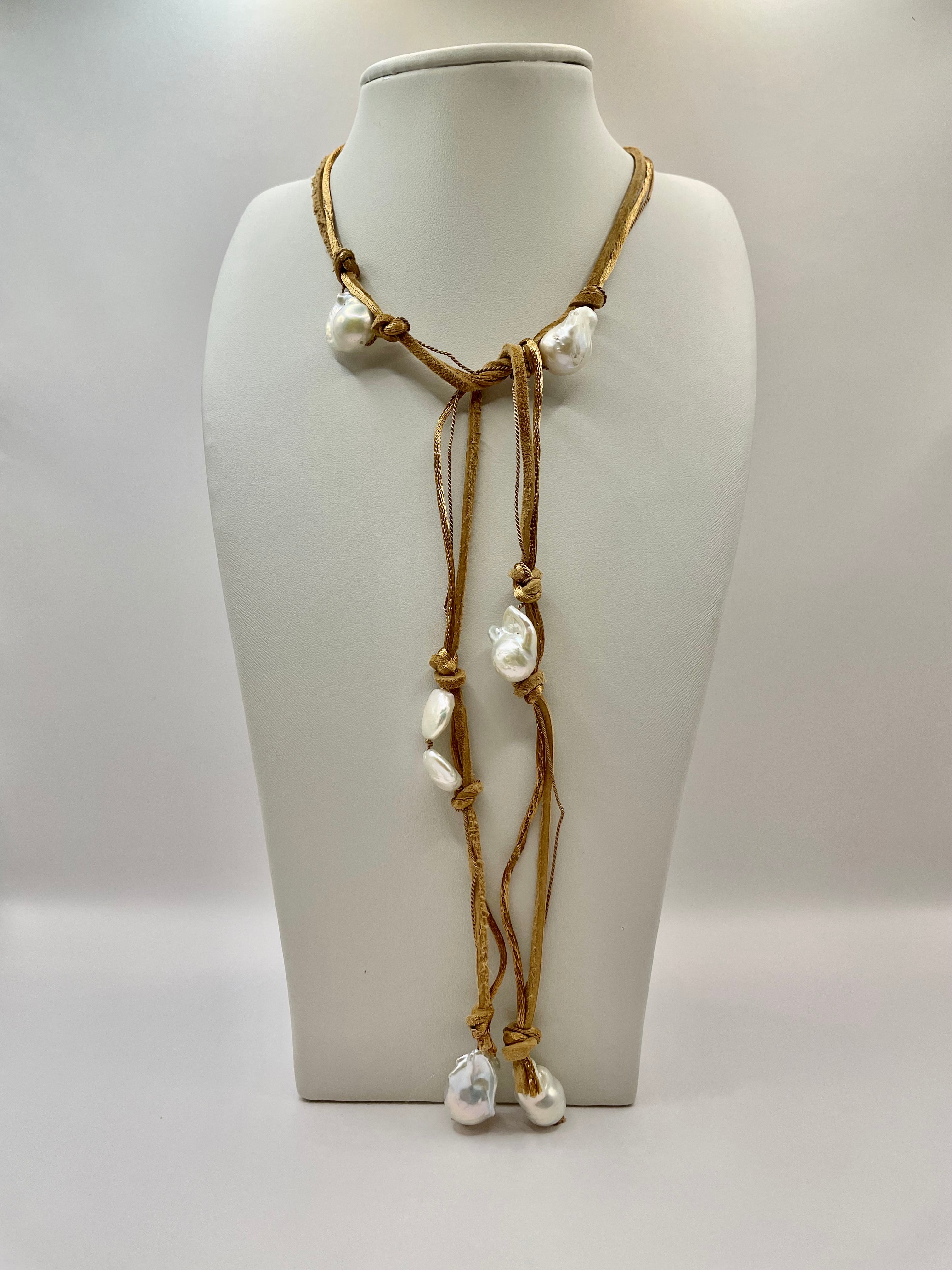 Artisan Baroque on sale Pearl Lariat