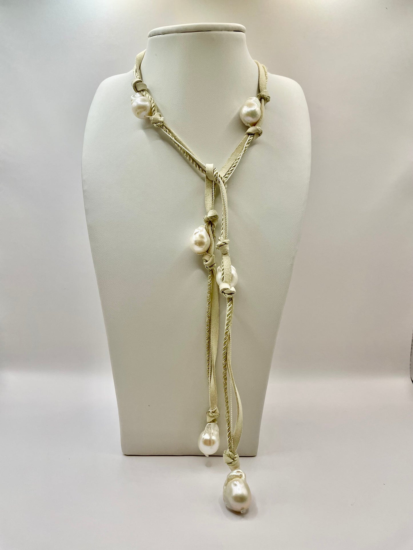 Baroque Pearl Lariat